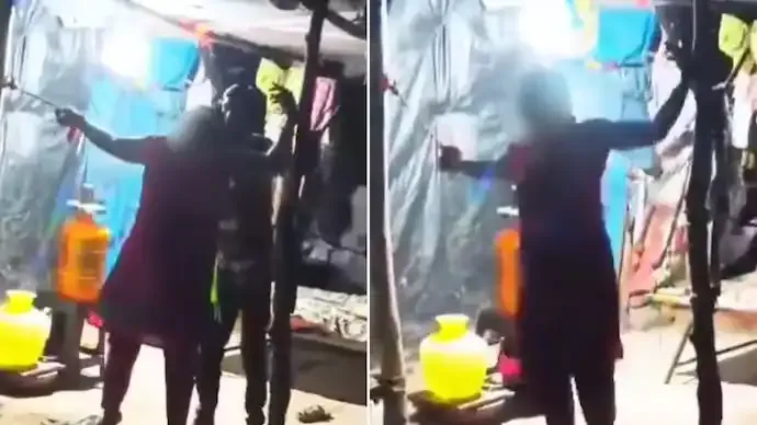 Andhra Man Ties Up Wife, Thrashes Her With Belt as Neighbours Try to Intervene