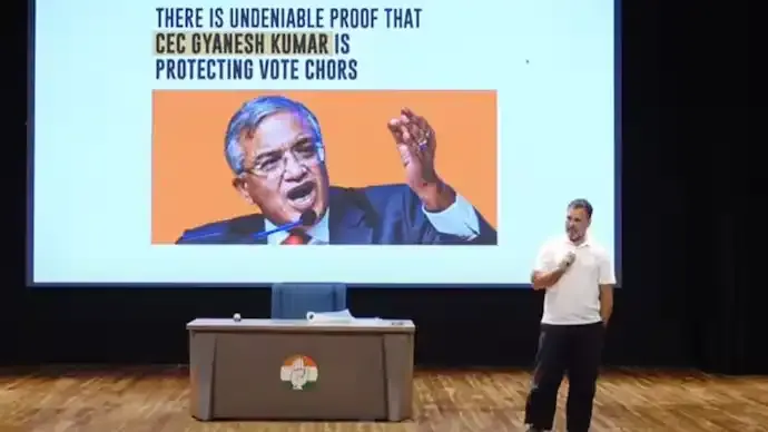 Rahul Gandhi Accuses Election Chief Gyanesh Kumar of Shielding ‘Vote Chors’