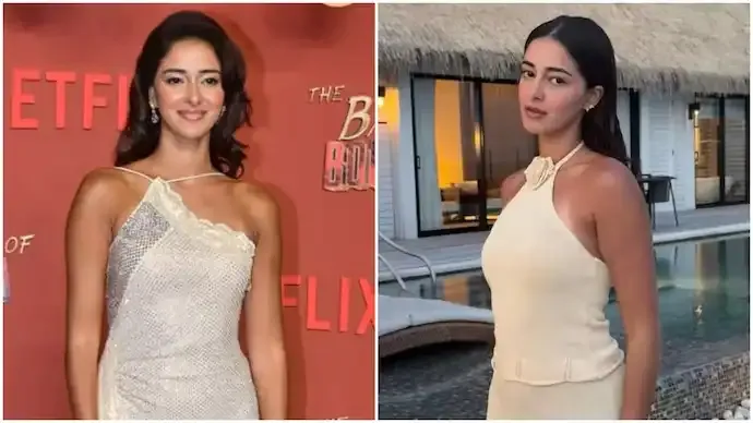 Ananya Panday Embraces Viral Tan at The Bads of Bollywood Premiere