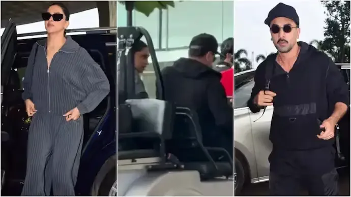 Deepika and Ranbir Airport Hug Sparks Yeh Jawaani Hai Deewani 2 Buzz: Watch Viral Video