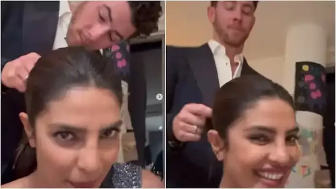 Priyanka Chopra Nick Jonas: Adorable Moment from Gala Night Photo Dump