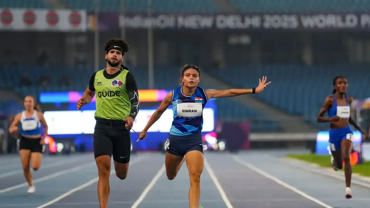 Simran Sharma and Nishad Kumar Win Gold at World Para Athletics Championships 2025