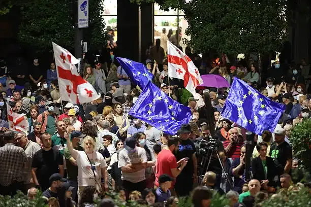Georgia Pro-EU Protests Turn Violent Over Disputed Local Elections