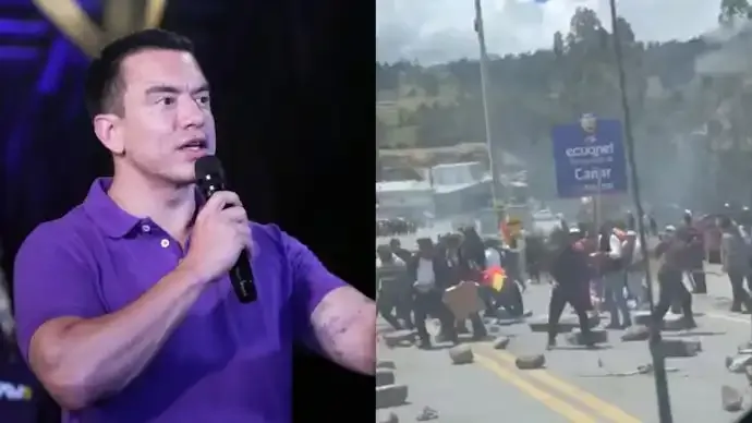 Ecuador President Survives Assassination Attempt During Protest