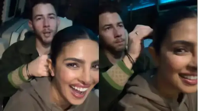 Priyanka Chopra Shares Cute Video of Nick Jonas Helping with Hair