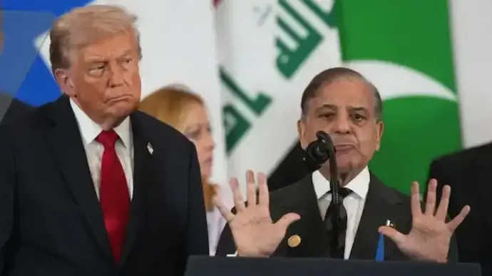 Shehbaz Sharif Hails Trump at Egypt Summit, Credits Him for Halting India-Pakistan Conflict
