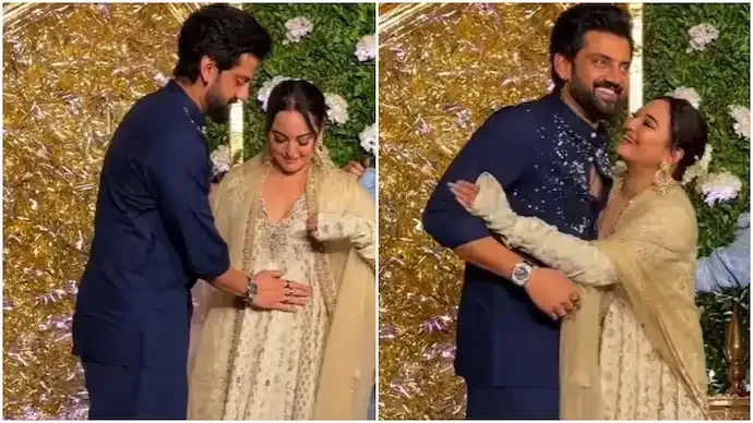 Zaheer Iqbal Sonakshi Sinha Pregnancy Rumours, Viral Diwali Party Video, Bollywood Couple Fun