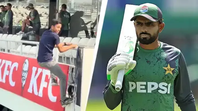 Babar Azam Fan Meets Dressing Room Pakistan South Africa Test