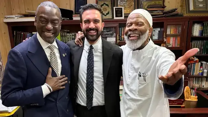 Zohran Mamdani Faces Backlash Over Photo with Siraj Wahhaj