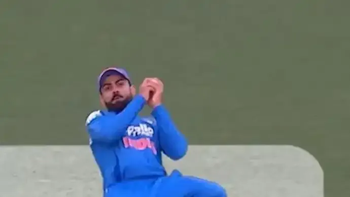 Virat Kohli's Stunning Reflex Catch Boosts India in Sydney ODI