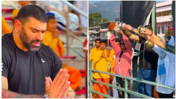 Nikitin Dheer Pays Tribute to Father Pankaj Dheer with Emotional Ash Immersion in Rishikesh