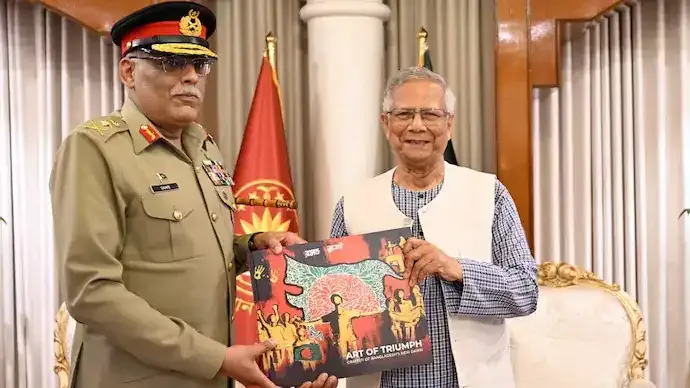 Bangladesh Interim Chief Gifts Map Showing India’s Northeast as Bangladesh, Sparks Diplomatic Row