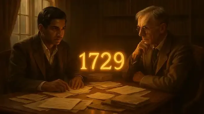 The Mystery of 1729: How Ramanujan Turned a Taxi Number into a Mathematical Legend