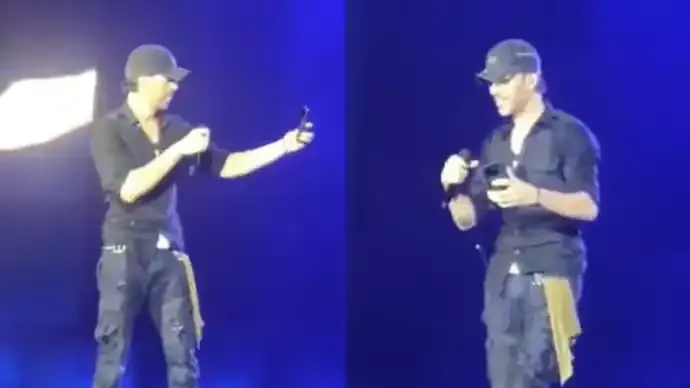 Enrique Iglesias Rocks Mumbai: Viral Phone Selfie Moment Steals the Show at Sold-Out Concert