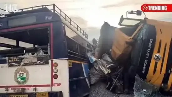 Telangana Bus Accident 2025: Congress Leader Blames Free Ride Scheme for Crash That Killed 20