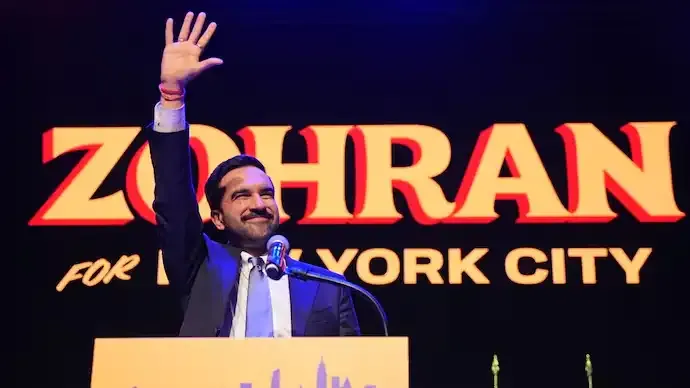 Zohran Mamdani Channels Nehru’s “Tryst with Destiny” in Victory Speech as NYC’s First Indian-Origin Mayor
