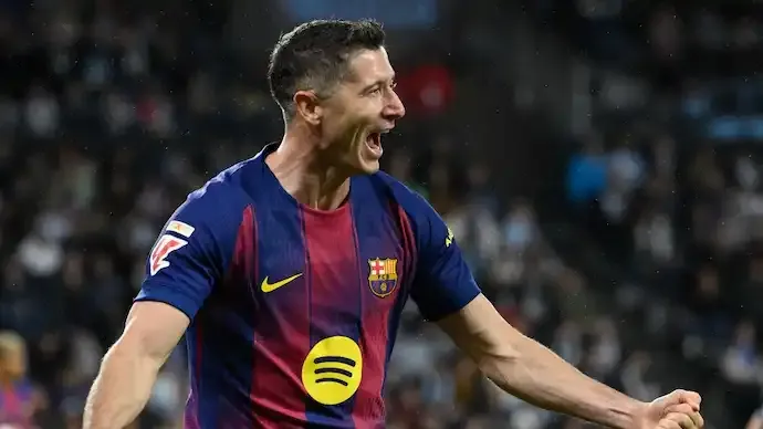 Robert Lewandowski Hat-Trick Inspires Barcelona’s 4–2 Victory Over Celta Vigo