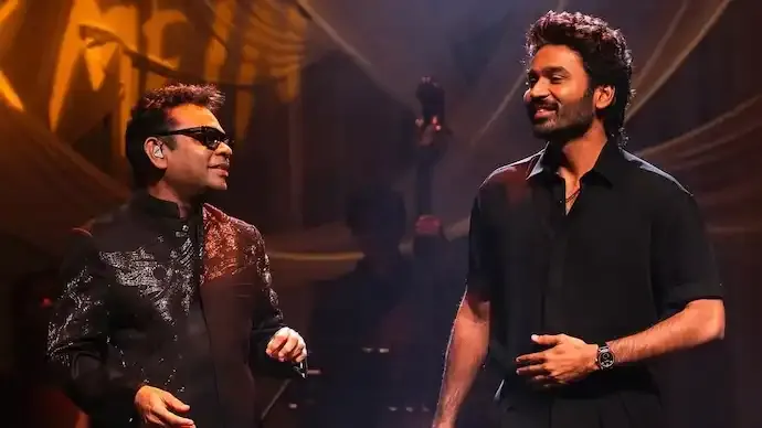 Dhanush Moves Mumbai Audience With Unreleased Tamil Song at Tere Ishk Mein Event