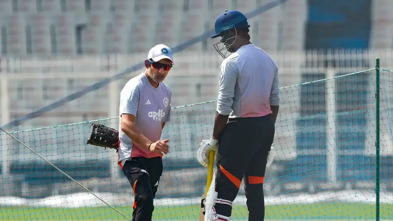 IND train hard after Kolkata defeat ahead of Guwahati Test