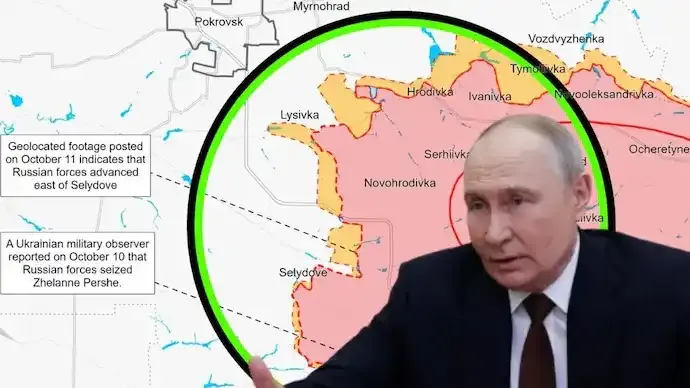 Russia Intensifies Push Toward Pokrovsk, the City That Could Shape the Ukraine War’s Next Phase