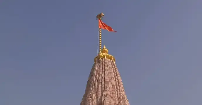 PM Modi Hoists Saffron Flag at Ayodhya Ram Mandir, Says ‘Centuries-Old Wounds Are Healing’