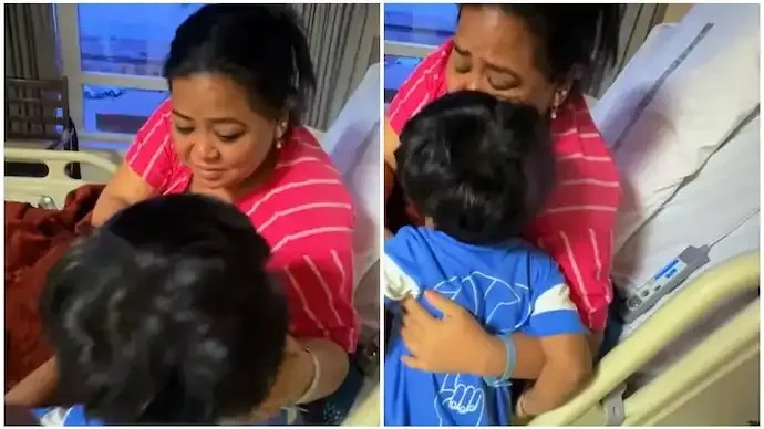 Bharti Singh Gets Emotional as Son Laksh Checks on Her After Childbirth