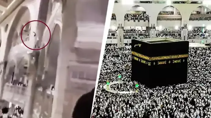 Suicide Attempt at Mecca Grand Mosque Foiled as Security Guard Saves Man