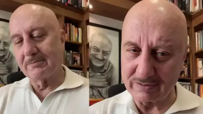 Anupam Kher Bids Farewell to 2025 With Emotional Poem on Love and Hope