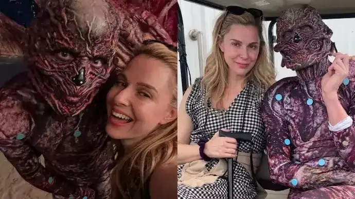 Stranger Things’ Karen Wheeler Rings in 2026 With Vecna in Fun BTS Moment