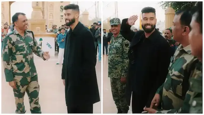 AP Dhillon Welcomes 2026 With BSF Jawans at Longewala Post