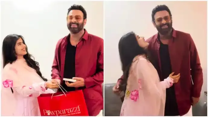 Fan Gifts Prabhas Bhagavad Gita During Visit to Actor’s Hyderabad Home Ahead of The Raja Saab Release