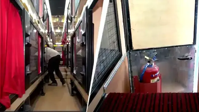 Jaipur Transport Department Cracks Down on Unsafe Sleeper Buses After Expose