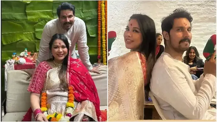 Randeep Hooda, Lin Laishram Celebrate Baby Shower With Traditional Touch and Fun Moments
