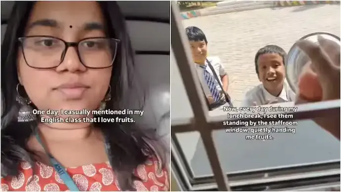 Bengaluru Schoolkids Bring Fruits Daily for Teacher After Sweet Remark