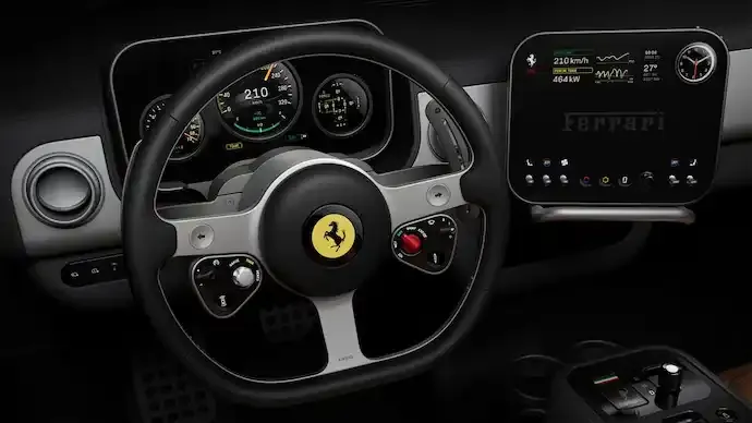 Ferrari Luce EV Revealed: Jony Ive’s Apple-Inspired Design Brings Retro Interior to First Ferrari Electric Car