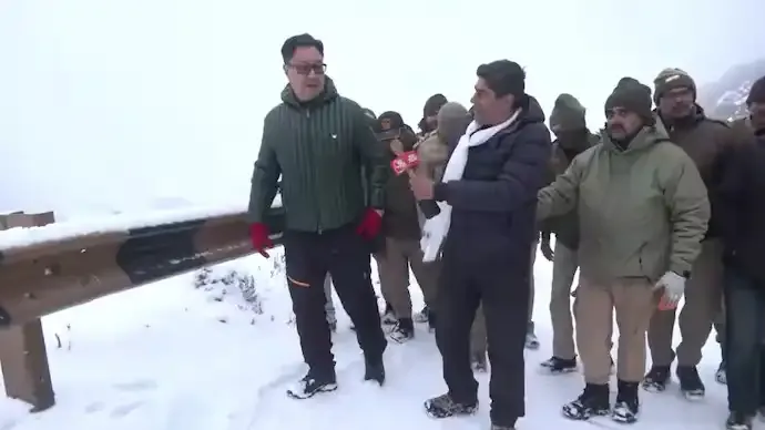 Kiren Rijiju Warns Against Politicising National Security During Border Visit