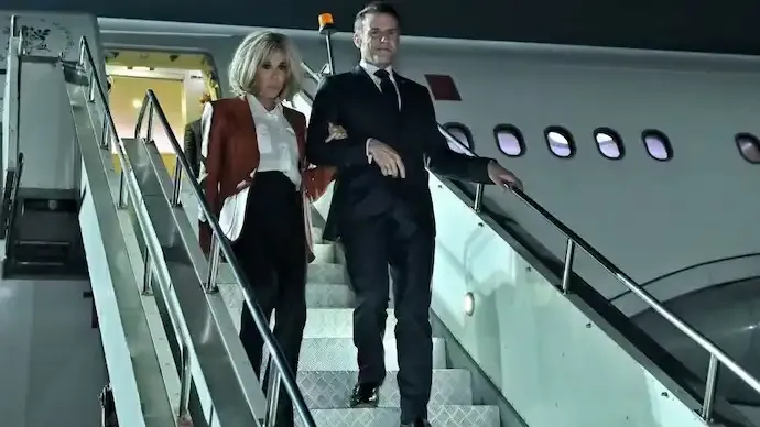 Macron Arrives in Mumbai: AI, Defence Cooperation Top India Visit Agenda