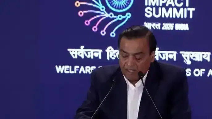 Mukesh Ambani Says Jio Will Drive India’s AI Transformation at AI Impact Summit 2026