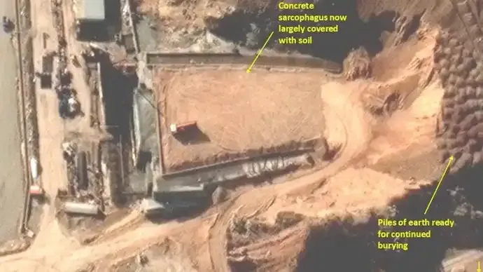 Satellite Images Show Iran Fortifying Nuclear Sites Amid Rising US Pressure