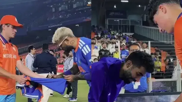Hardik Pandya, Jasprit Bumrah Win Hearts with Jersey Gesture After India Beat Netherlands