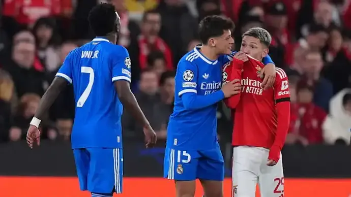 UEFA Probes Benfica’s Prestianni After Slur Allegation Against Vinicius Jr
