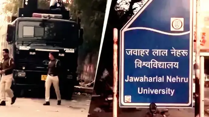 JNU Protest Over UGC Norms Turns Violent; 51 Detained, 14 Arrested After Delhi Clash