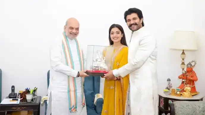 Rashmika Mandanna and Vijay Deverakonda Invite Amit Shah to Wedding