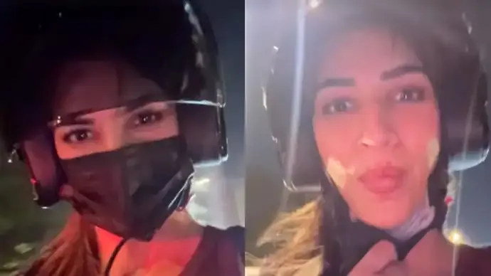 Kriti Sanon Shares Her Favourite Way to Beat Traffic After Shoot