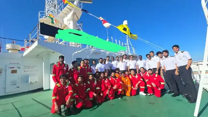 Indian Captain, 33 Crew Stranded Near Strait of Hormuz Amid Iran War