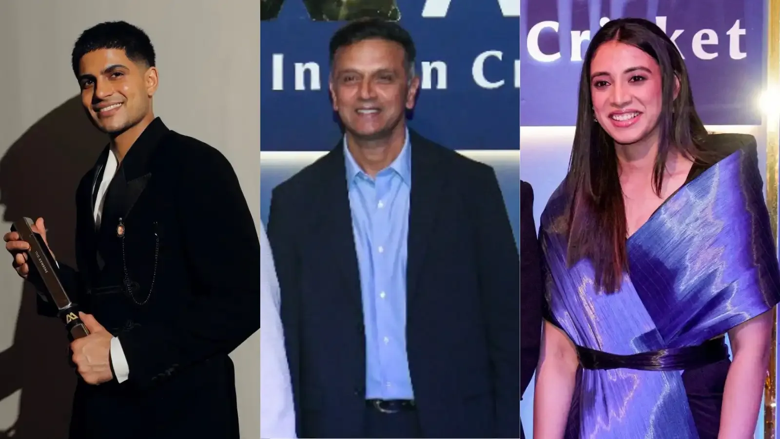 BCCI Naman Awards 2026 Winners List: Shubman Gill, Smriti Mandhana, Rahul Dravid Honoured