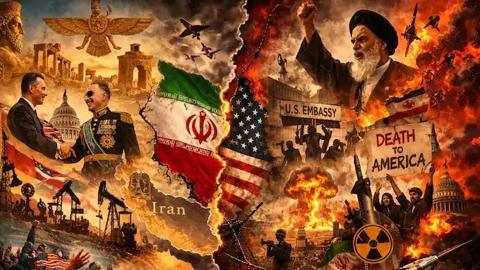 Iran–US Hostility Explained: How Allies Turned Into Bitter Rivals