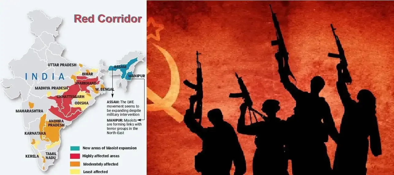 Red Corridor Collapse: How India Reduced Naxalism Across Key Regions