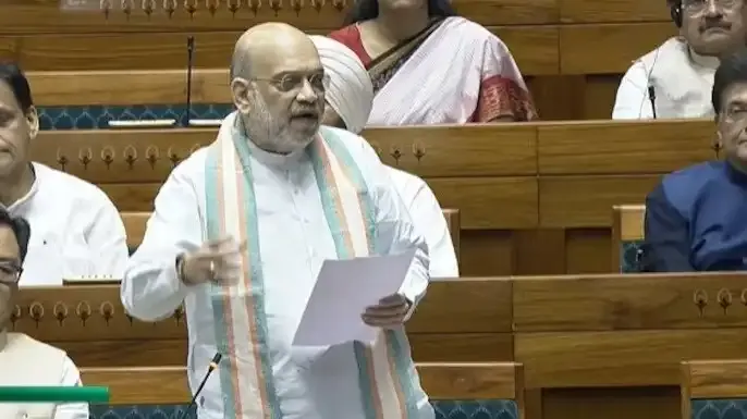 Amit Shah Says Naxalism Near End, Targets Congress Over Tribal Development