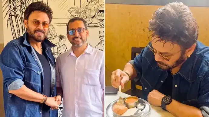 Venkatesh Daggubati Enjoys Bengaluru Masala Dosa at Vidyarthi Bhavan